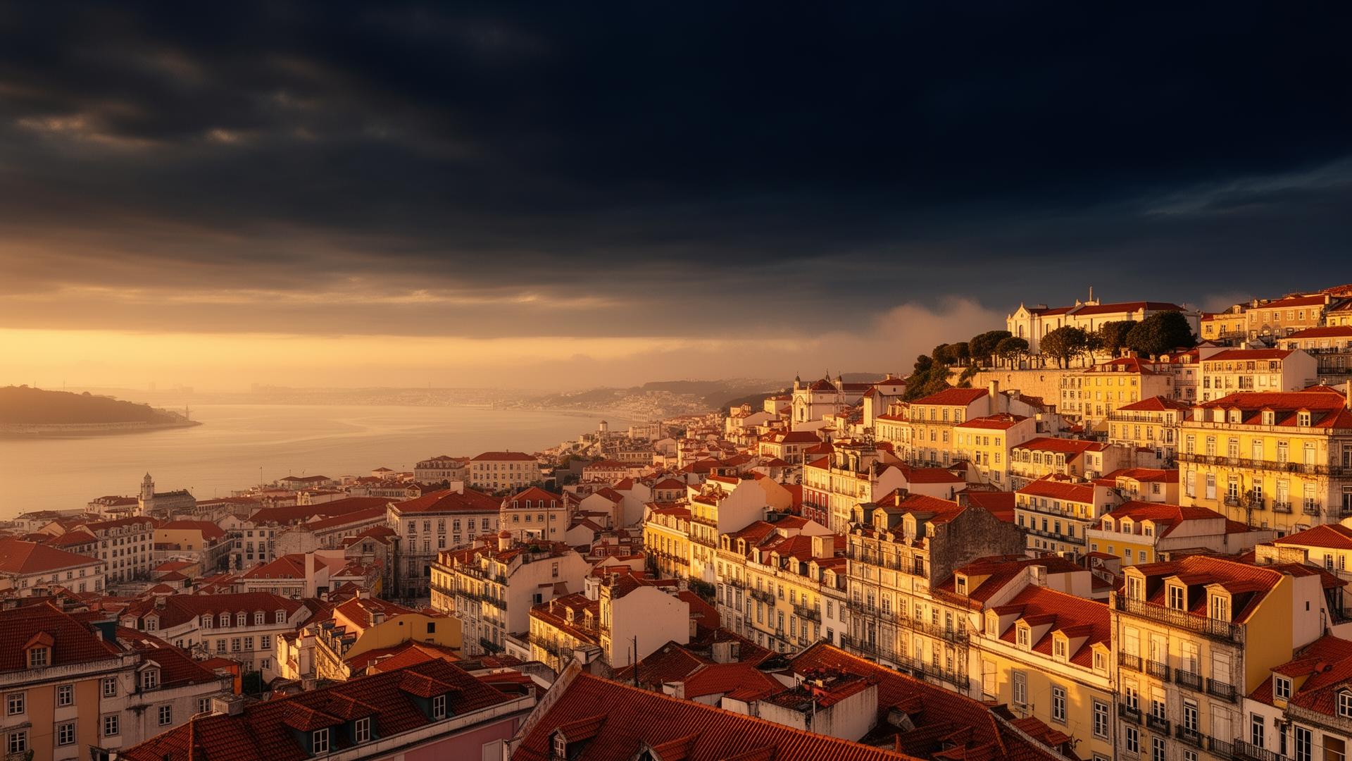 Lisboa ao entardecer